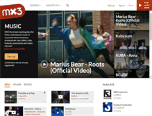 Tablet Screenshot of mx3.ch